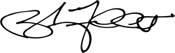 Brandon M. Grunbaum signature